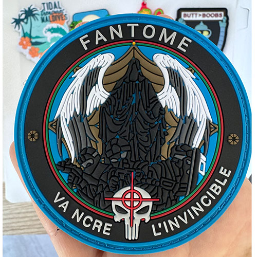 Our new unique 3D PVC patches with