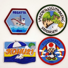 Custom Embroidered Patches for Clothing and Accessories - Fast delivery