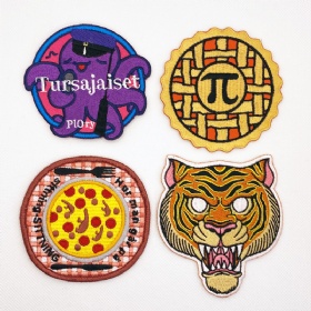 Personalized embroidered badge service for USA resellers